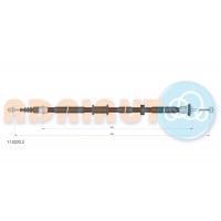 11.0233.2 ADRIAUTO Тросик, cтояночный тормоз