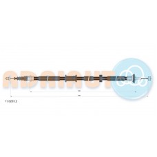 11.0233.2 ADRIAUTO Тросик, cтояночный тормоз