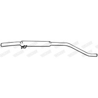 04683 WALKER Предглушник вихлопних газів