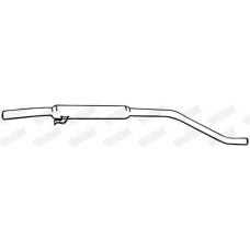 04683 WALKER Предглушник вихлопних газів