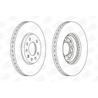 562070CH CHAMPION Гальмівний диск