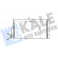 384900 KALE OTO RADYATÖR Конденсатор кондиціонера
