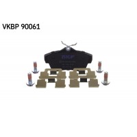 VKBP 90061 SKF Комплект гальмівних колодок дисковий гальм