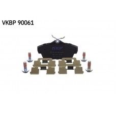 VKBP 90061 SKF Комплект гальмівних колодок дисковий гальм