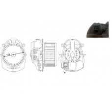AB 258 000S MAHLE Вентилятор салону