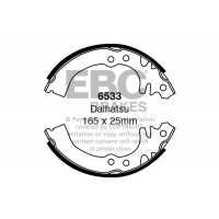 6533 EBC Brakes Комплект гальмівних колодок