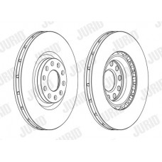 562205JC-1 JURID Гальмівний диск