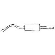 30621 SIGAM Глушник вихлопних газів кінцевий