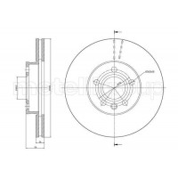23-0736C METELLI Гальмівний диск