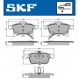 VKBP 80043 A SKF КомплеК т гальмівних колодок, дискове гальмо