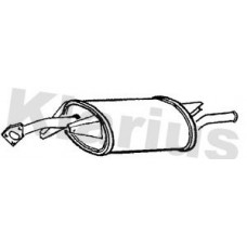 220421 KLARIUS Глушник вихлопних газів кінцевий