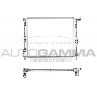 105781 AUTOGAMMA Радіатор охолодження двигуна