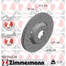 150.2940.70 ZIMMERMANN Гальмівний диск