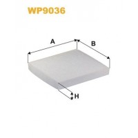 WP9036 WIX FILTERS Фільтр повітря у внутрішньому просторі