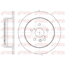 61158.00 REMSA Гальмівний диск