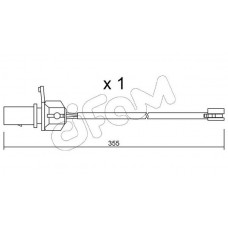 SU.332 CIFAM Сигналізатор зносу гальмівних колодок
