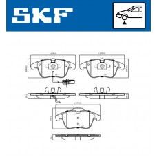 VKBP 80046 E SKF КомплеК т гальмівних колодок, дискове гальмо