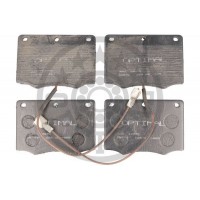 12040 OPTIMAL КомплеК т гальмівних колодок, дискове гальмо