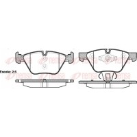 1052.10 REMSA Комплект гальмівних колодок дисковий гальм