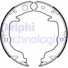 LS2026 DELPHI Комплект гальмівних колодок, стояночная тормозная система