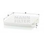 CU 2132 MANN-FILTER Фільтр повітря у внутрішньому просторі