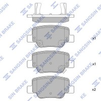 SP4142 Hi-Q Комплект гальмівних колодок дисковий гальм