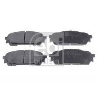 170666 FEBI BILSTEIN Комплект гальмівних колодок дисковий гальм