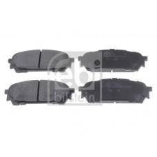 170666 FEBI BILSTEIN Комплект гальмівних колодок дисковий гальм