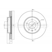 800-894C CIFAM Гальмівний диск