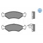 025 231 0315 MEYLE Комплект гальмівних колодок дисковий гальм