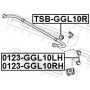 TSBGGL10R FEBEST Опора стабілізатора
