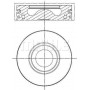 013 PI 00136 002 MAHLE Поршень