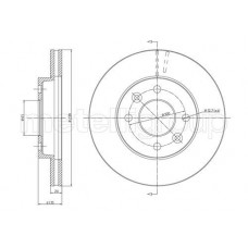 800-110 CIFAM Гальмівний диск