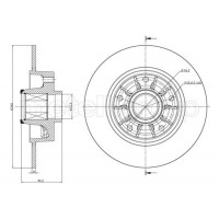 800-1241 CIFAM Гальмівний диск