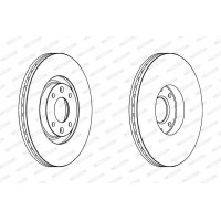 DDF1442C FERODO Гальмівний диск