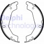 LS2085 DELPHI Комплект гальмівних колодок, стояночная тормозная система