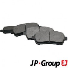 1563700610 JP GROUP Комплект гальмівних колодок дисковий гальм