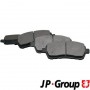 1563700610 JP GROUP Комплект гальмівних колодок дисковий гальм