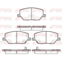 1640.02 REMSA Комплект гальмівних колодок дисковий гальм