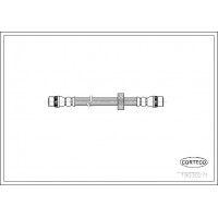 19030271 CORTECO Гальмівний шланг