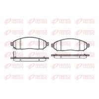 1162.01 REMSA Комплект гальмівних колодок дисковий гальм