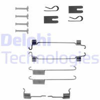 LY1256 DELPHI Комплектуючі гальмівна колодка