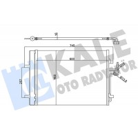 386200 KALE OTO RADYATÖR Конденсатор кондиціонера