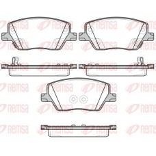 1695.02 REMSA Комплект гальмівних колодок дисковий гальм