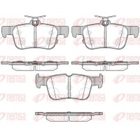 1551.12 REMSA Комплект гальмівних колодок дисковий гальм