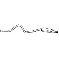 32602 SIGAM Глушник вихлопних газів кінцевий