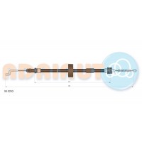 55.0253 ADRIAUTO Тросик, cтояночный тормоз