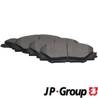 4863601410 JP GROUP Комплект гальмівних колодок дисковий гальм