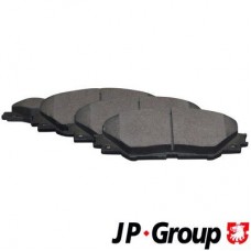 4863601410 JP GROUP Комплект гальмівних колодок дисковий гальм
