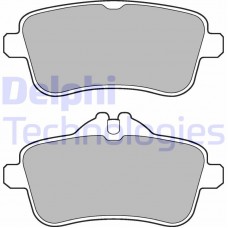 LP2443 DELPHI Комплект гальмівних колодок дисковий гальм